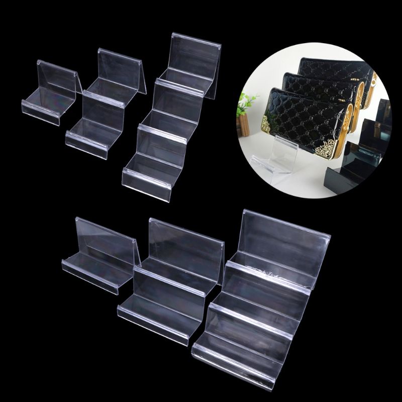 Giá Đỡ Trưng Bày Trang Sức / Thẻ / Mắt Kính Bằng Acrylic Trong Suốt