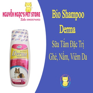 Sữa tắm trị ghẻ & nấm da cho CHÓ BIO DERMA SHAMPOO chai 150ml