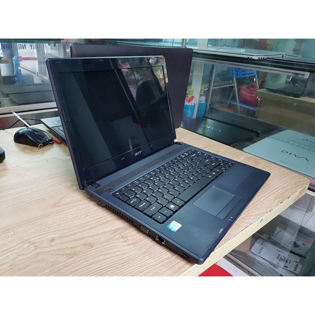 [Quá Rẻ] Laptop Cũ Acer Văn Phòng 4739 Core i3 Ram 4G 250gb Tặng Chuột không dây, cặp đựng laptop