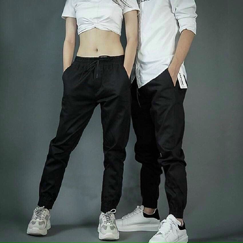 [HOT] Quần jogger nam nữ màu xanh rêu cá tính co giãn không nhăn chuẩn dáng Hàn