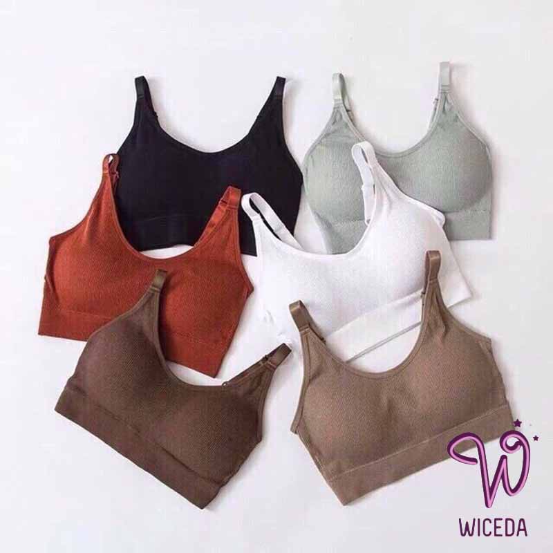 Áo bra,áo tập gym yoga cao cấp dáng croptop có dây điều chỉnh,không gọng TG259