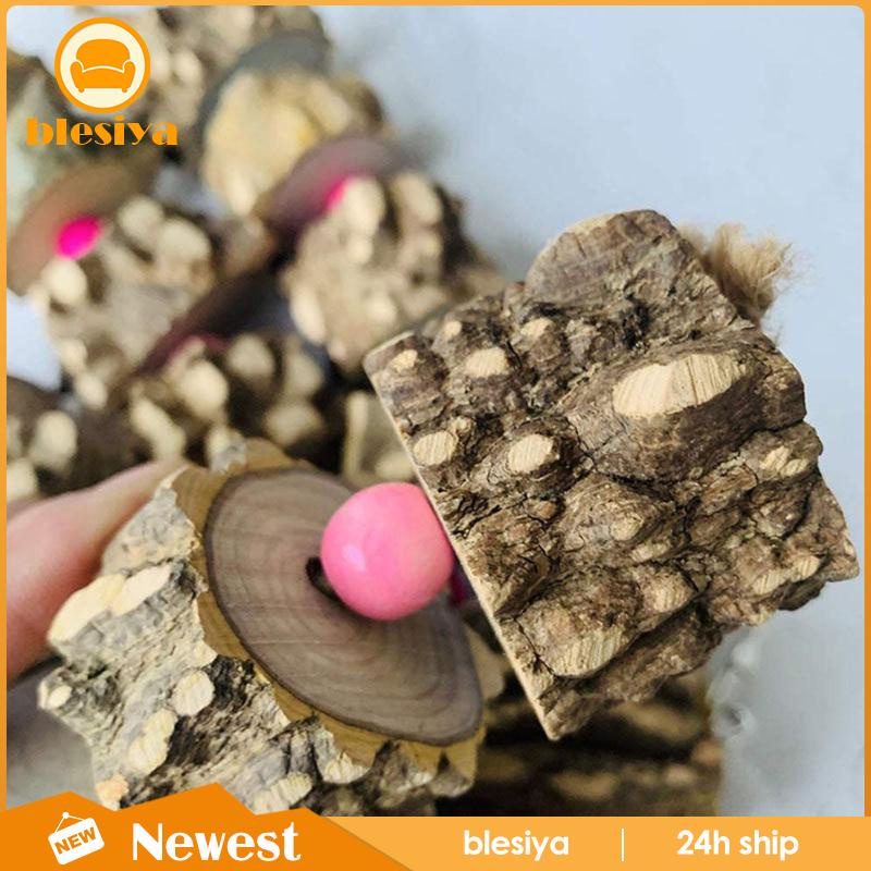 Đồ chơi gặm bằng gỗ tự nhiên cỡ lớn cho vẹt