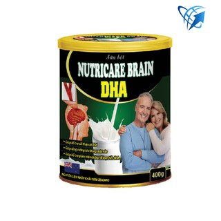 Bổ não DHA sữa uống NUTRICARE BRAIN DHA hàng chính hãng Hộp 400g