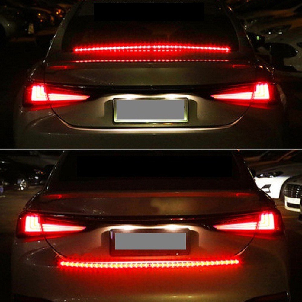 Turn Signal Brake Light Taillight 60/48 Inches Red White Yellow Three Colors Generic Durable Dynamic LED