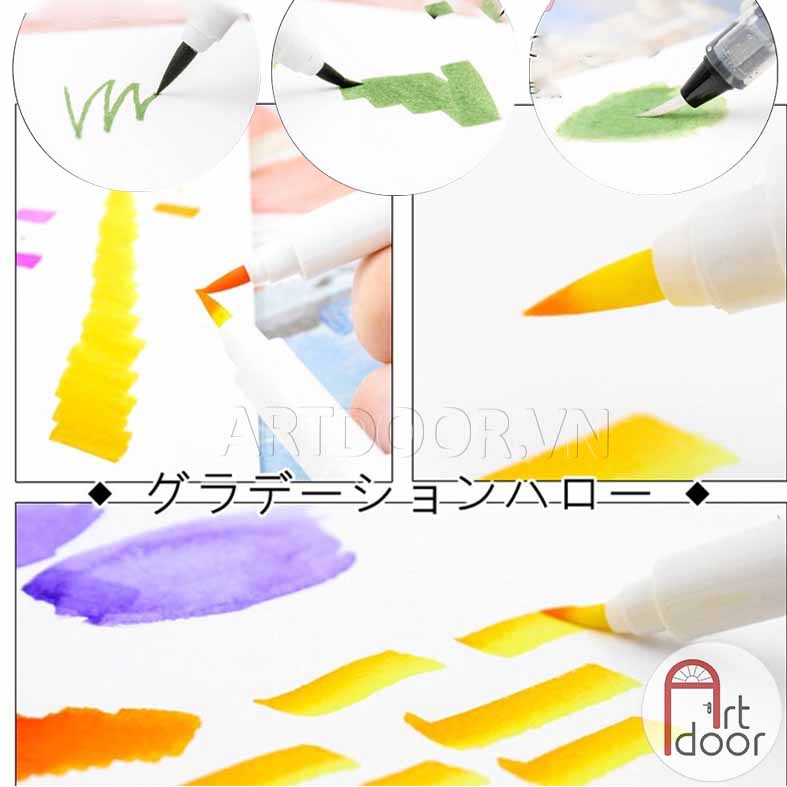 [ARTDOOR] Bút màu MARVY Artist Brush