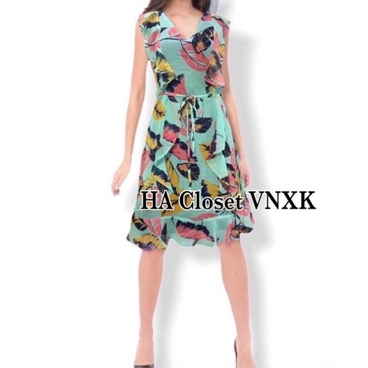 Đầm Voan Hoa Mì Tôm Xinh Xịn