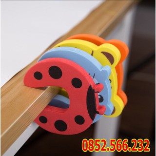 Miếng mút chặn cửa hình gấu / Kẹp cửa hình thú / Chặn cửa hình thú