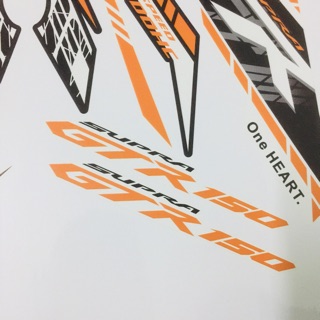 Tem GTR winner - Rời xe trắng