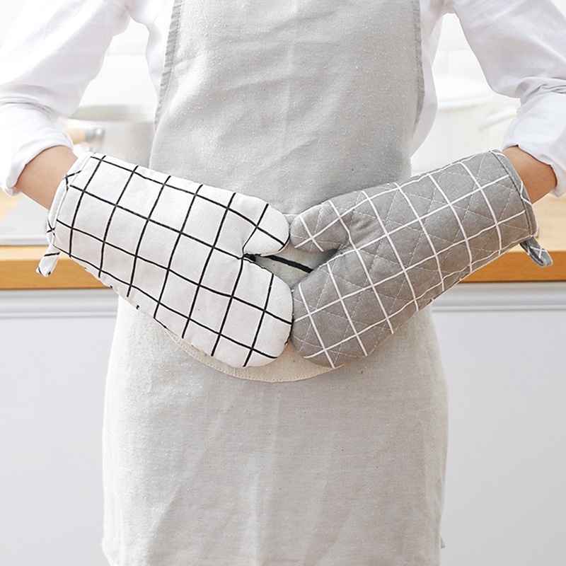 1 Găng Tay Dày Cách Nhiệt Chống Bỏng Dùng Cho Lò Vi Sóng/Lò Nướng