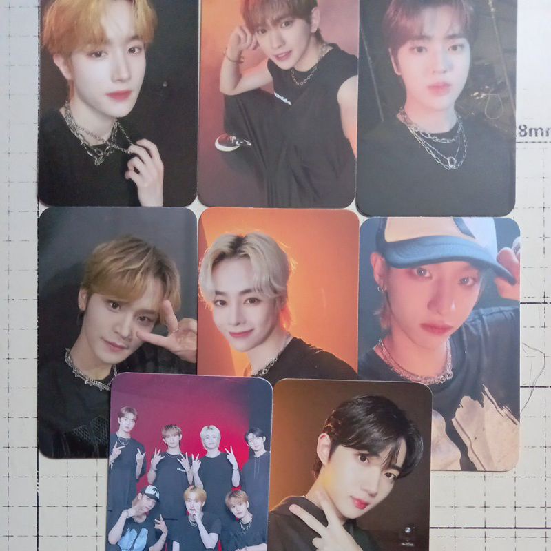 Set 8 card giấy bo góc in 2 mặt ảnh nhóm TEMPEST - Performance by TPST