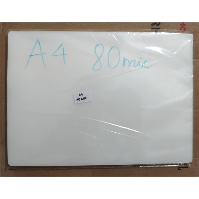 Màng ép giấy ép plastic 80 mic A4 100 tờ