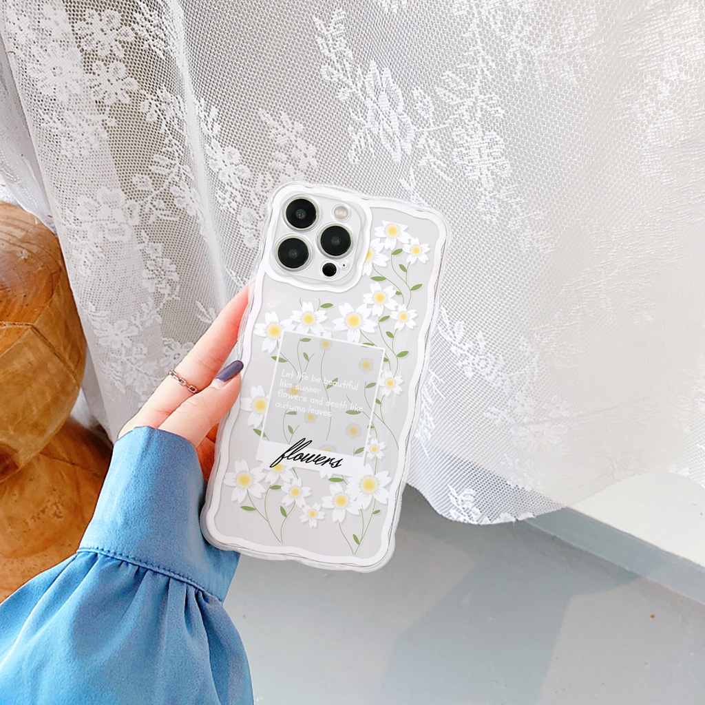 Ốp lưng iphone trong lượn sóng daisy 6/6plus/6s/6splus/7/7plus/8/8plus/x/xs/11/12/13/14/pro/max/promax/plus/shin/case