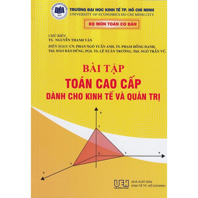 Sách - Bài Tập Toán Cao Cấp Dành Cho Kinh Tế Và Quản Trị