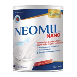 Sữa NEOMIL Nano - DINH DƯỠNG CHUYÊN BIỆT CHO NGƯỜI PHẨU THUẬT VÀ DƯỠNG BỆNH