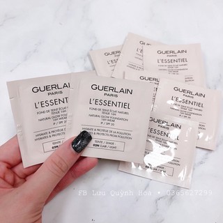 Kem nền Guerlain L'Essentiel Natural Glow Foudation SPF 20 Sample