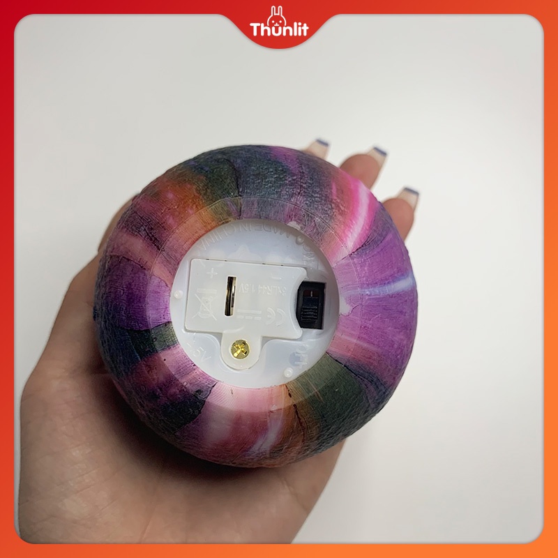 Đèn ngủ Thunlit họa tiết bầu trời sao sử dụng pin thiết kế lãng mạn