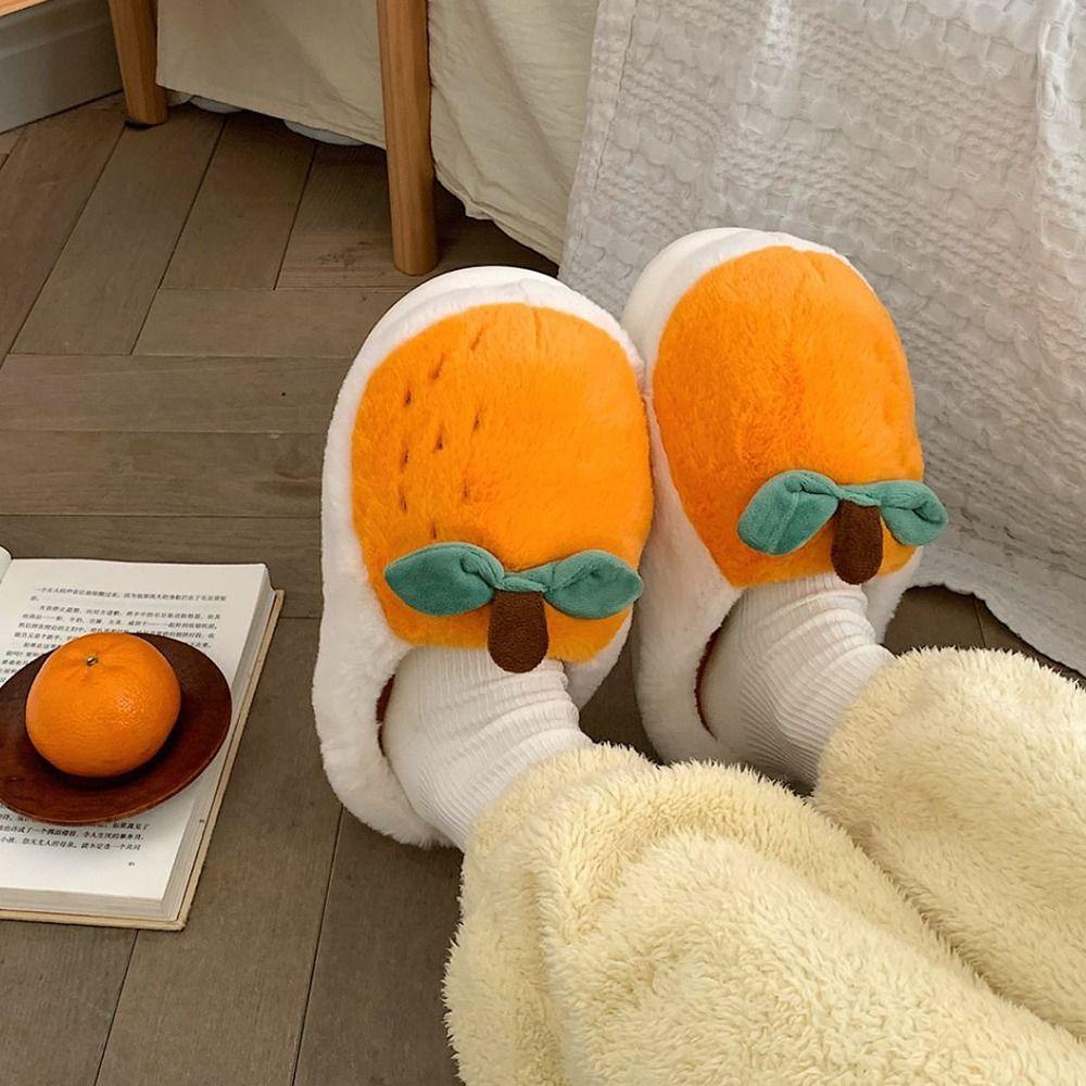 .Dép Bông Đi Trong Nhà Chống Trượt Kiểu Dáng Dễ Thương Cho Nữ