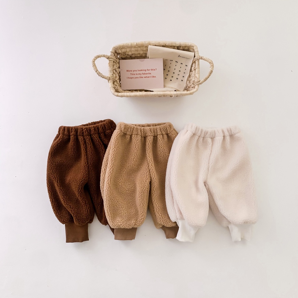 Áo sweater lông cừu họa tiết hoạt hình xinh xắn theo phong cách mùa đông dành cho bé