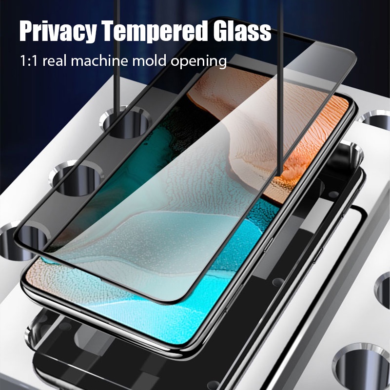 Kính Cường Lực Chống Nhìn Trộm - Full Màn Cho OPPO F9 F11 A5S A12 A15 A15S A16 A16K A16E A17 A31 A33 A52 A53 A54 A55 A57 A74 A76 A77S A91 A92 A93 A94 A95 A96 A5 A9 2020 Reno 3 4 4F 5 5F 6 7 8T 8 Pro
