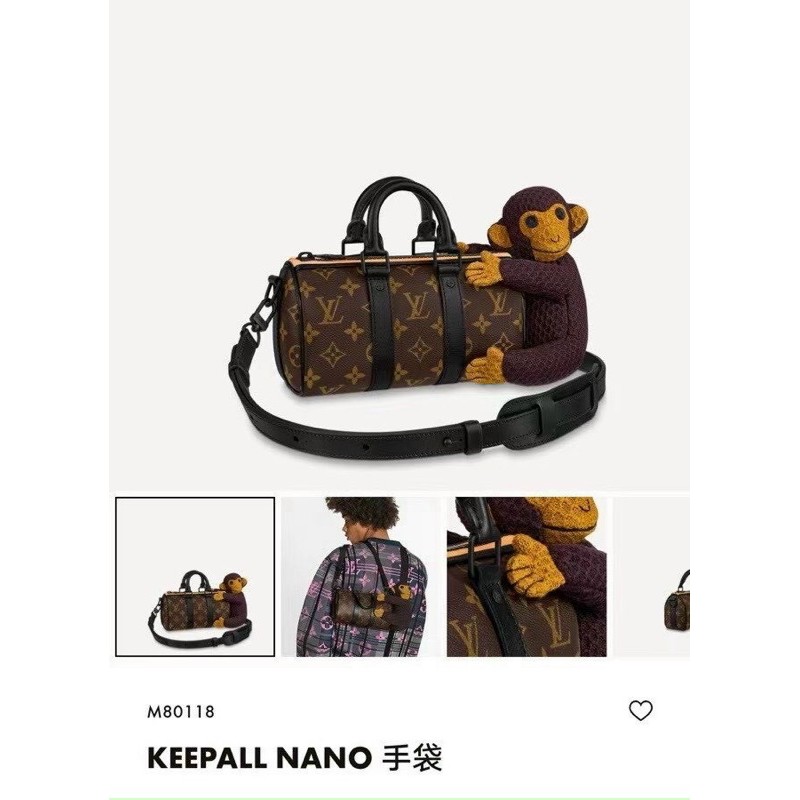 Túi lv size 20cm fullbox kèm em khỉ vô cùng dễ thương