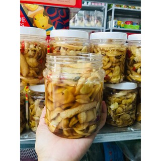 củ cải trắng ngâm nước mắm (chay mặn đều dùng được)