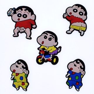 Jibbitz gắn dép crocs hoặc vòng tay đục lỗ mẫu Shin