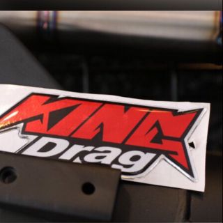 Tem miếng kingdrag dán xe máy