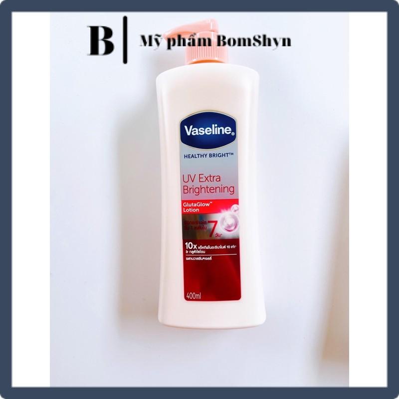 Vaseline 10x dưỡng trắng dưỡng ẩm 380ml Thái lan