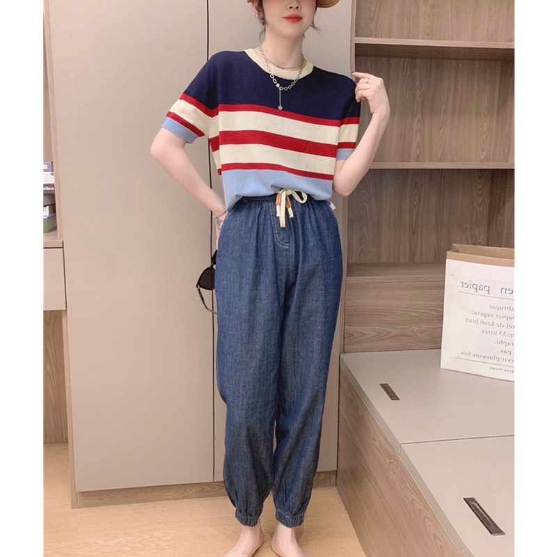 NRVP Áo Trễ Vai NgắN Tay ThờI Trang Cho Nữ