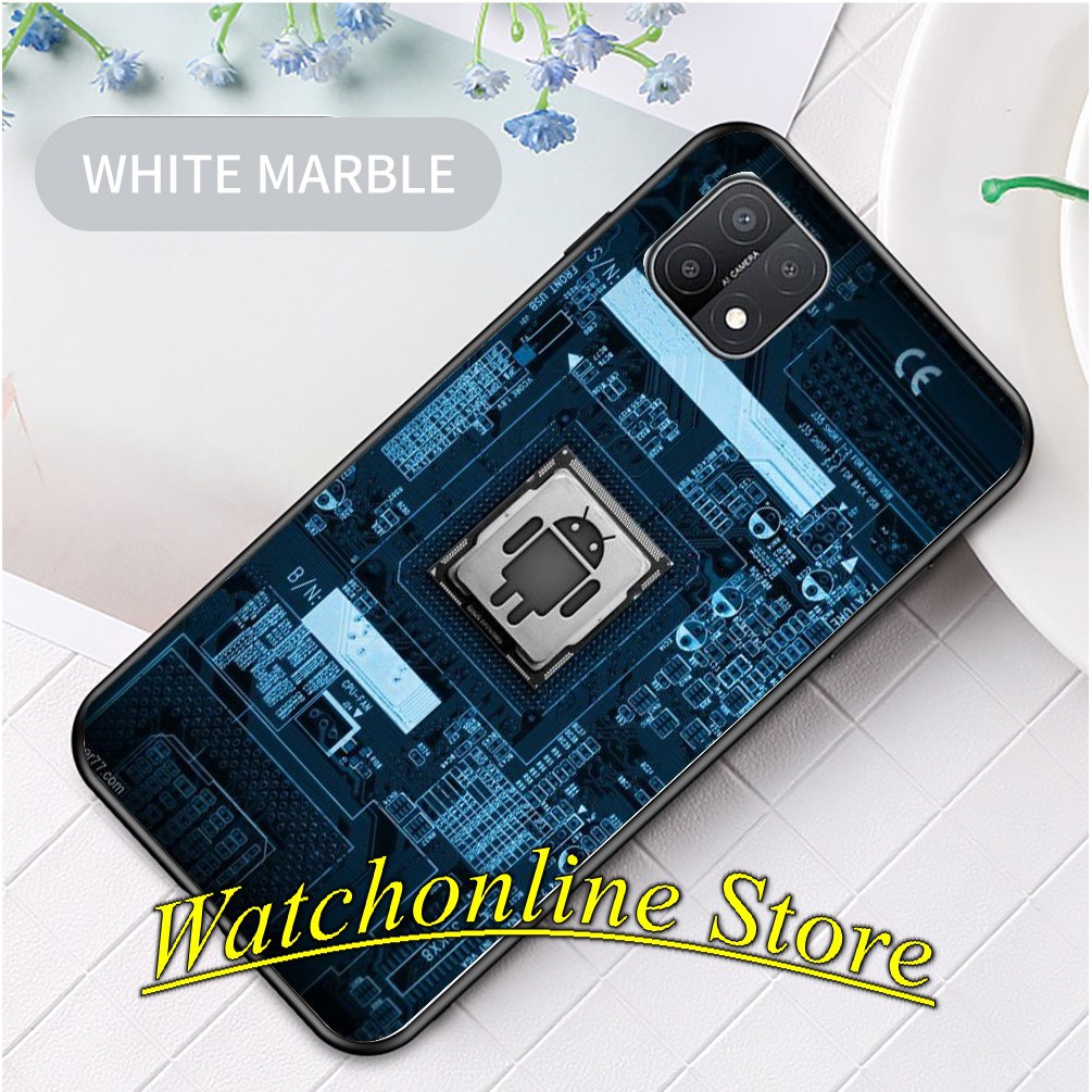 Ốp lưng phủ bóng Realme Q3 Realme Q3 pro Realme GT Realme GT NEO Realme C12 / C15 Realme C17 / Realme 7i họa tiết Matrix