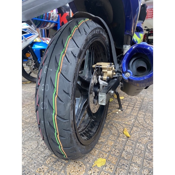 Lốp xe Quick chính hãng Thailand không ruột 60-120/17 - Bảo hành không phù, xì mọt