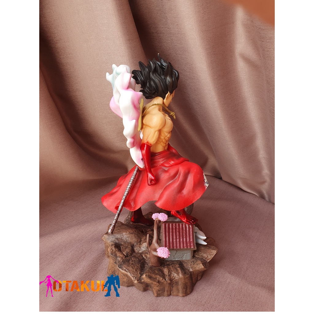 [Ảnh Thật] Mô Hình Figure Monkey D. Luffy Kimono Country Hezhi Snakeman- One Piece