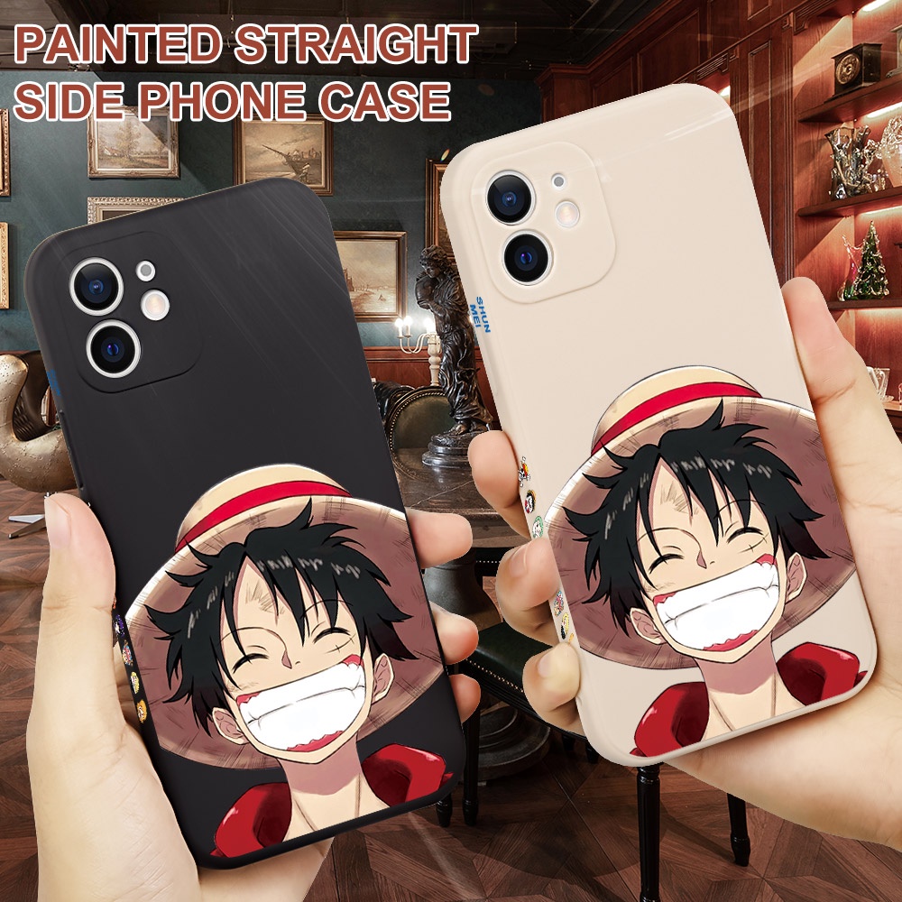 Ốp Điện Thoại Hình One Piece Cho Realme C11 C15 Q3 5i 5 PRO C2 Realme 5 6 7 8 5S 6i 7i 6s 8S 9 PRO Q Narzo 20A 20