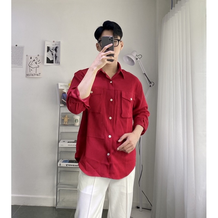 Sơmi Tay Dài 5001 (hình chụp thật)