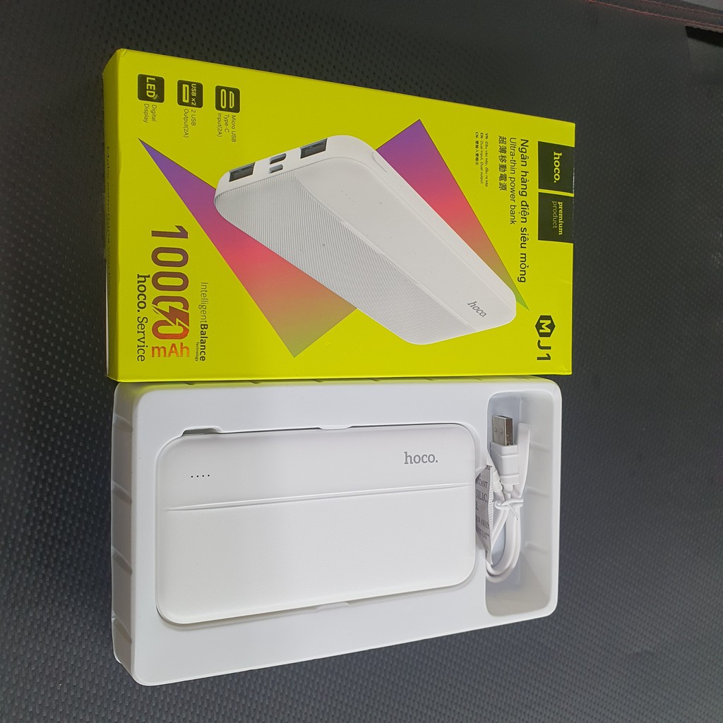 Sạc Dự Phòng Hoco MJ1 10.000 mAh cho Điện Thoại