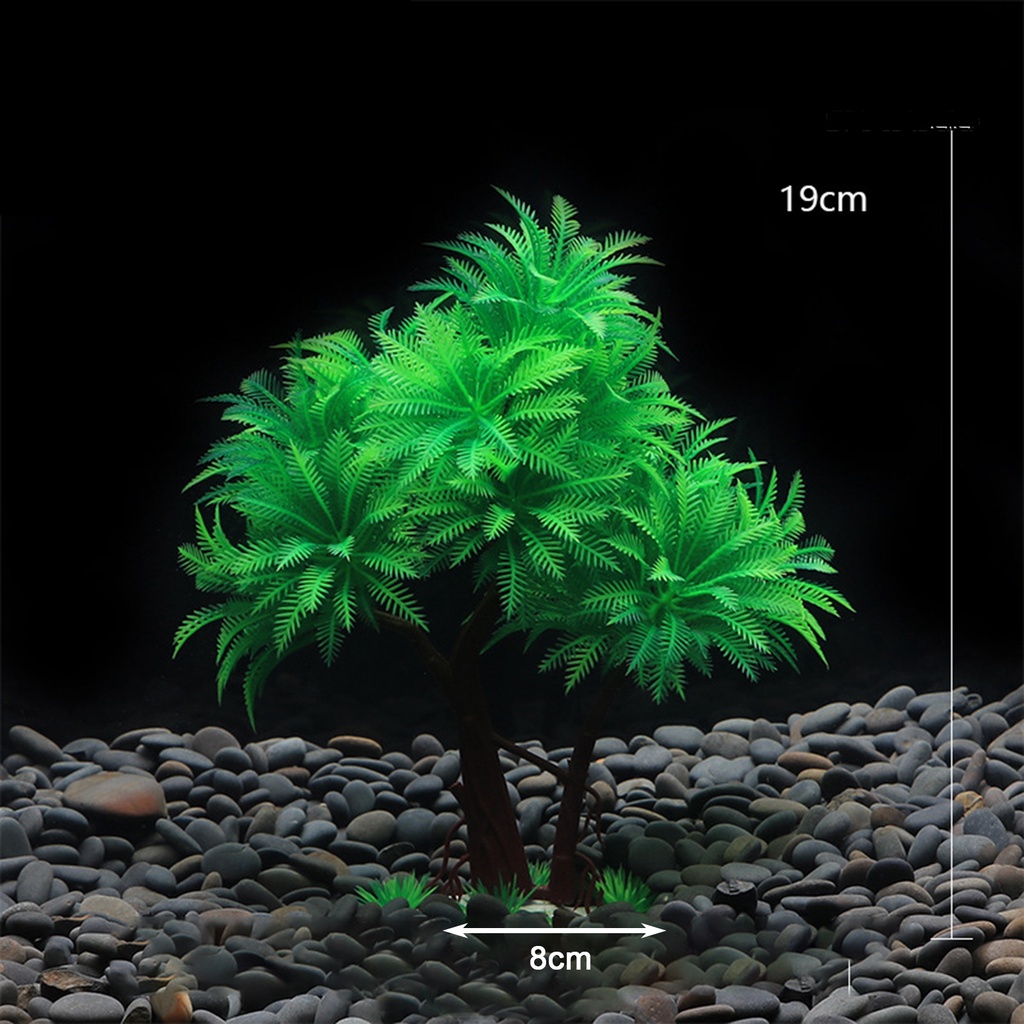 Cây Giả Bằng Nhựa Dùng Trang Trí Bể Cá Độc Đáo