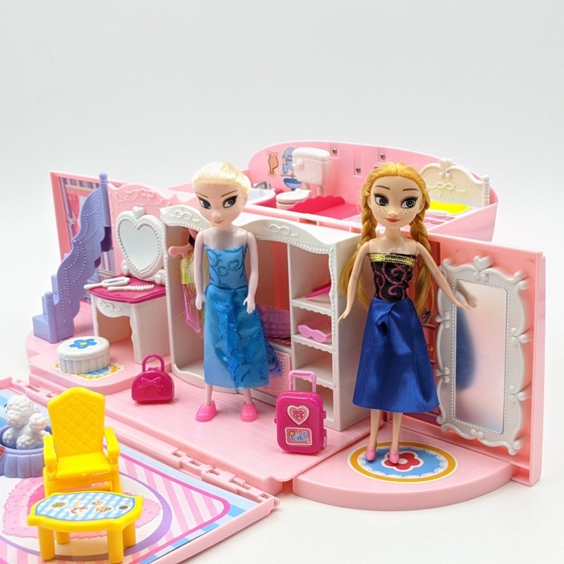 [SALE SỐC] Túi xách ngôi nhà công chúa Elsa và Anna - Hàng cao cấp