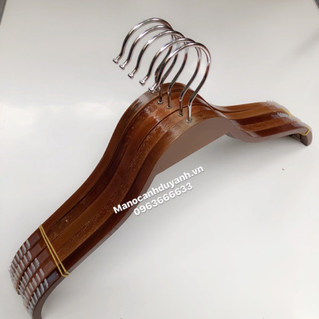 Sỉ Móc Áo đệm nâu ( 100 chiếc )