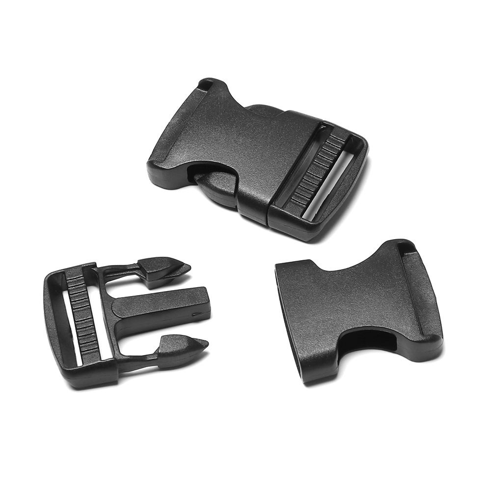 Set 2/ 5/ 10/ 20/ 30 khóa nhựa màu đen chất lượng cao có thể điều chỉnh 6 kích cỡ lựa chọn