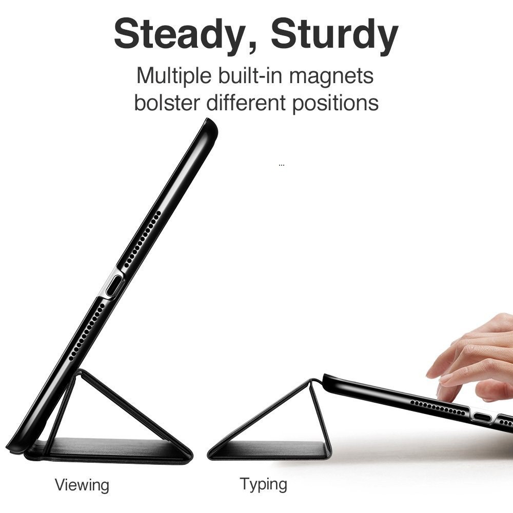 Bao da cho ipad mini 123/ Ipad mini 4/ Ipad air/ Ipad air 2/ Ipad new 2017/ Ipad 234/Ipad pro 9.7 Đen | BigBuy360 - bigbuy360.vn