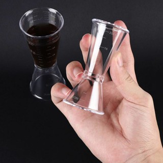 Bộ 2 ly định lượng đường nhựa - Jigger 10~20cc - Winz.vn