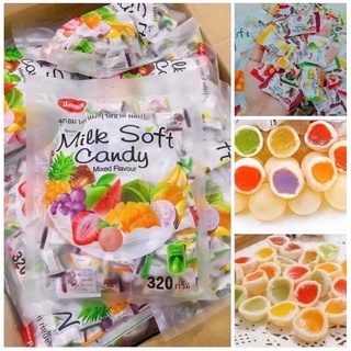 Kẹo dẻo Mix thái lan Milk soft candy 320gr