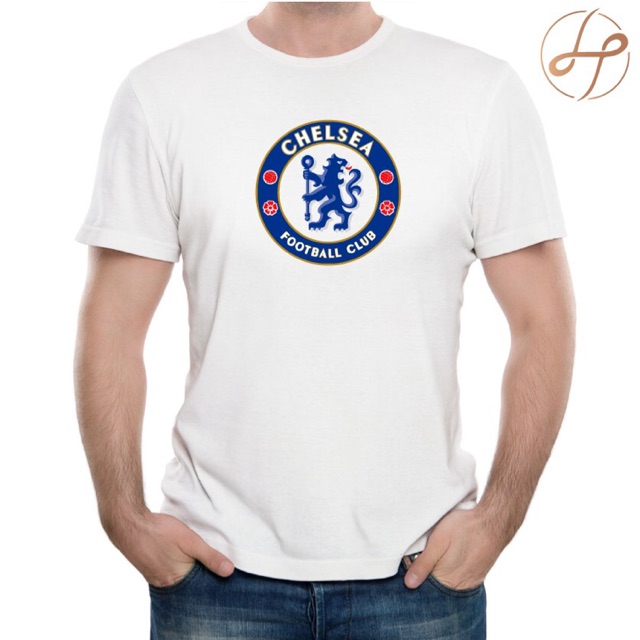 Áo Thun Người Hâm Mộ logo Lớn Chelsea