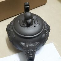 Bộ ấm trà rồng đen