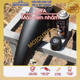 Sơn Sịt Samurai Chính Hãng Cao Cấp 109A Đen Nhám