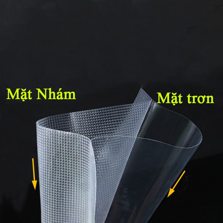 Túi hút chân không 1 mặt nhám 1 mặt trơn size 15*25cm