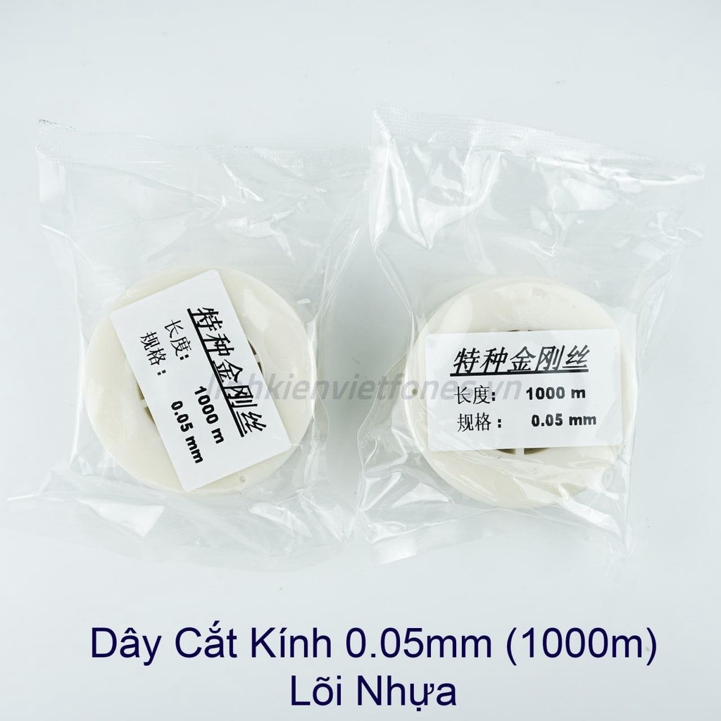 Dây cắt kính 0.04 - 0.05 - 0.06 - 0.08mm (loại 1000m)