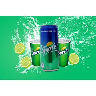 Nước ngọt Sprite hương chanh 330ml 6 lon