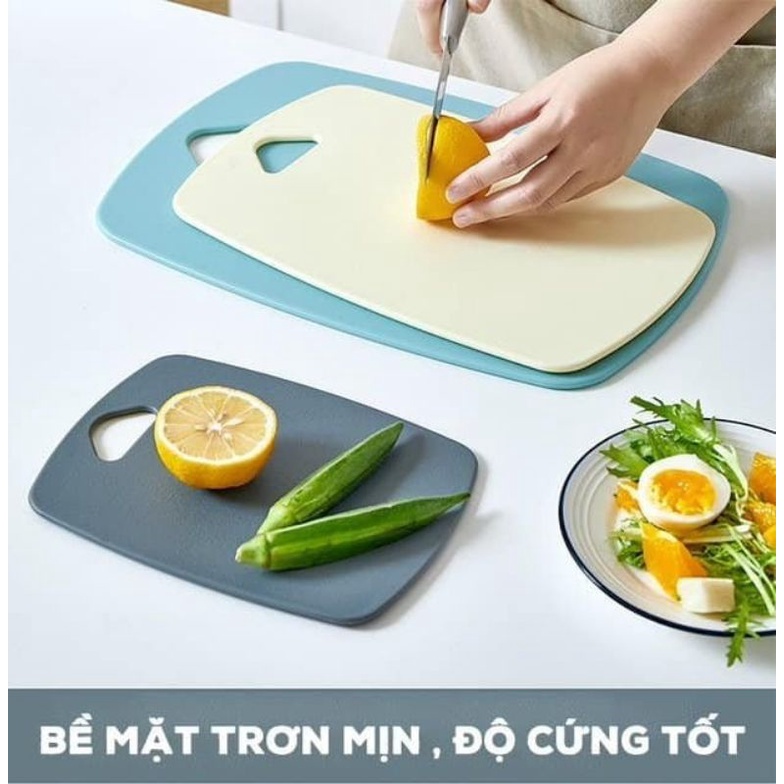 Combo 3 thớt kháng khuẩn, màu giao ngẫu nhiên