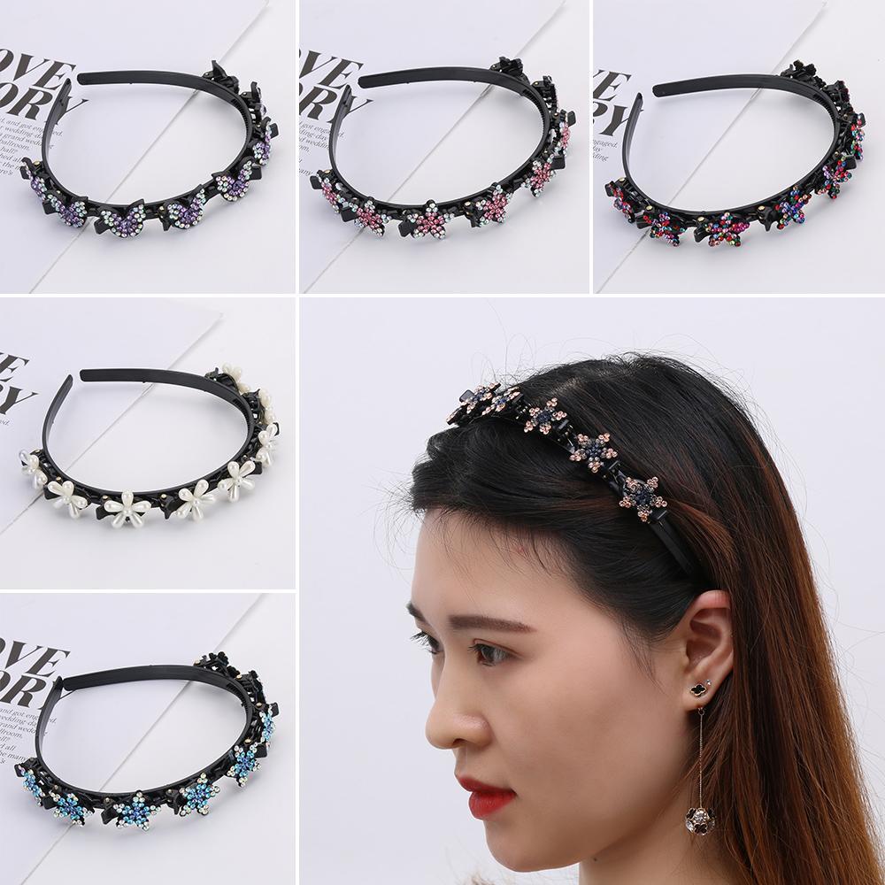 JONYE Cài Tóc Hoa Đính Đá Sang Trọng Cho Cô Dâu